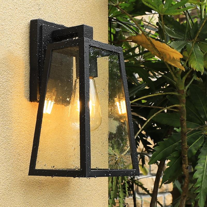 Modern IP65 LED Lights Waterproof Retro Design for Outdoor Wall Lamps Garden Lighting-Made In China