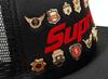 Supreme Pins Mesh Back 5-Panel "Black"