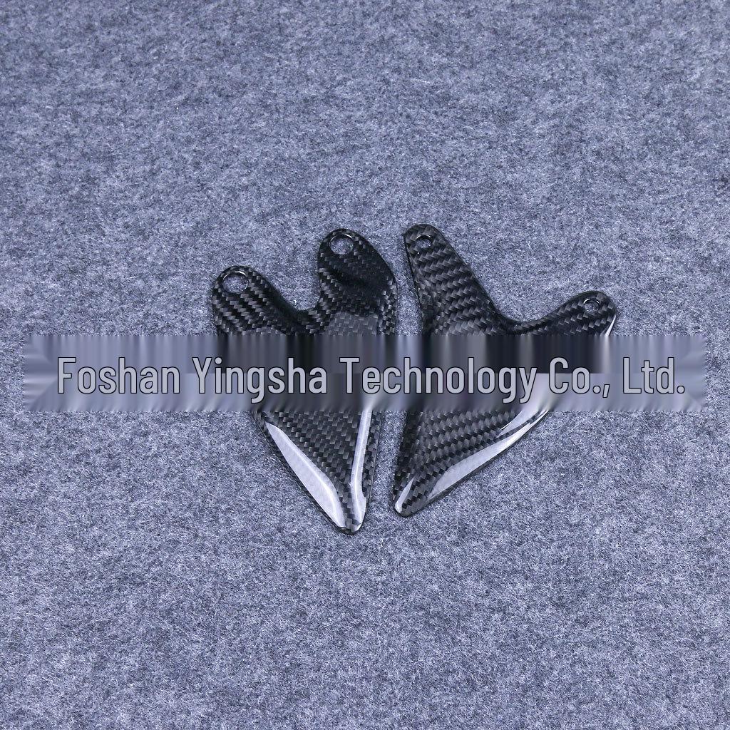 Protection de repose-pieds en fibre de carbone Kawasaki Ninja 400 (2018+)