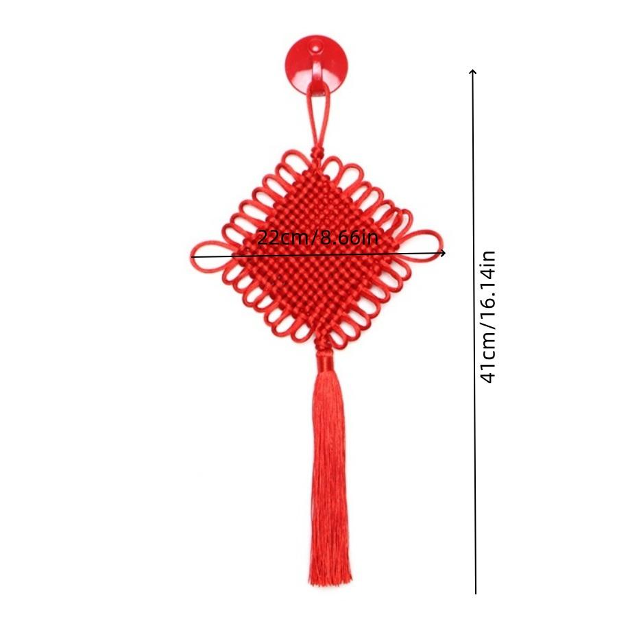 1pc 2026 Year of the Horse Spring Festival Chinese Knot Chinese New Year Pendant Store Home Holiday Party Decoration Gift