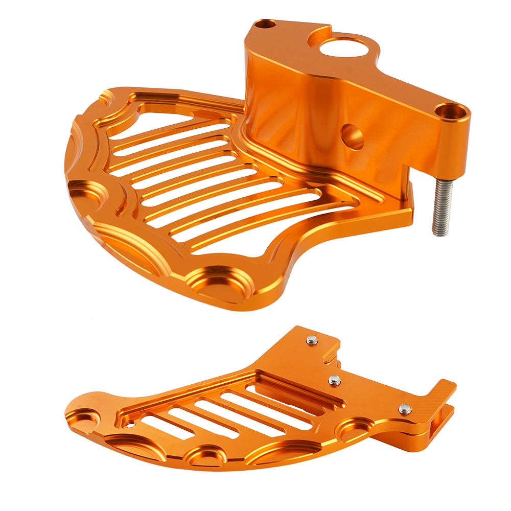 NICECNC For KTM EXC 300 EXC 250 SX 125 SXF 250 SXF 450 XC XCW 2004-2014 XCW XCFW EXC 2015 Front Rear Brake Disc Guard Protector