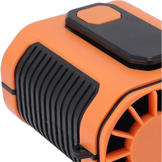 Clip Belt Fan Strong Wind 1000mAh Battery USB Charging Lightweight Portable Waist Fan for Working Hiking Fishing