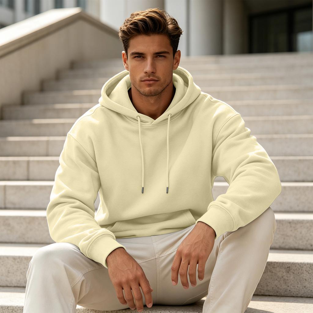 Felpa da uomo a maniche lunghe casual