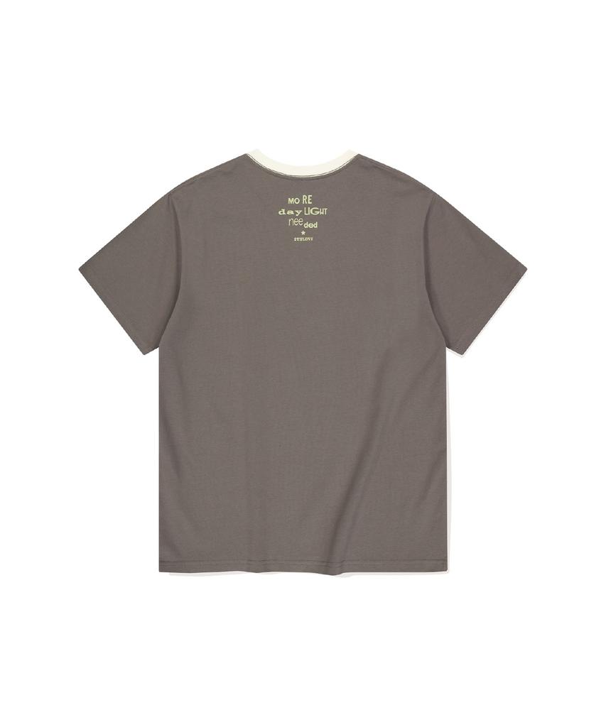 Sun Love Sparkle Tee Taupe