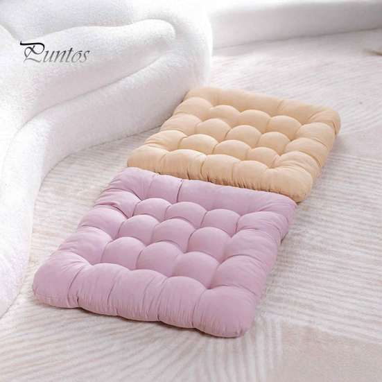 Hip And Lumbar Support Pillow Office Chair Cushion, Breathable Seat Pad, 40x40cm Soft Cushion for Home Stuffed Floor Reading Nook Polyester
