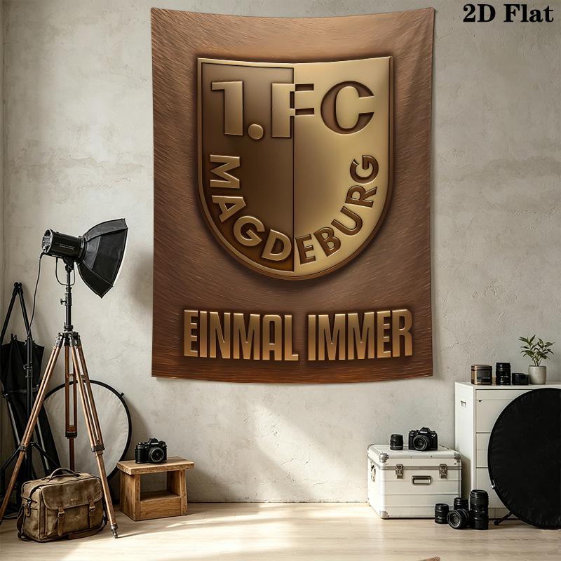 1 Fc Magdeburg Wall Tapestry Aesthetic Wall Hanging Printed Fabric Blanket Decorative Tapestries For Bedroom Living Room Home Decor