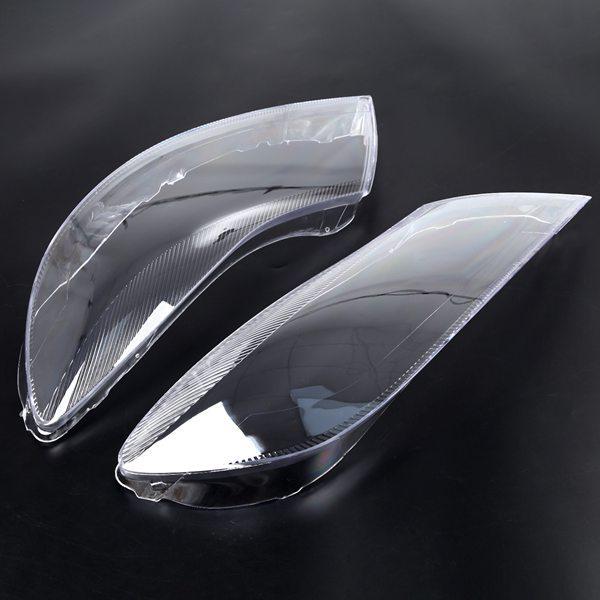 One Pair 2010-2014 Skoda Octavia Front Headlight Housing Covers