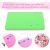 SHENLIU Fondant Mat, Fondant Flowers Foam Pad, Silicone Crafts Mats Rectangular Fondants Cake Sponge, Flower Drying Mat Clay Modelling Tools for