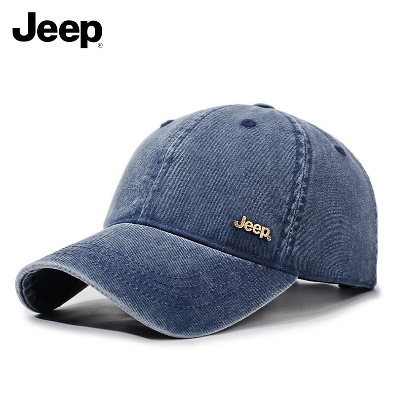 Jeep Cappellino da Baseball da Uomo Quattro Stagioni Outdoor Trendy Vintage Cappello con Visiera Anatra Unisex Cappello da Sole