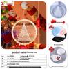 Glowing Merry Christmas LED Suction Cup String Lights for 2025 Holiday Window Display