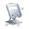 Aluminum Alloy Laptop Stand Adjustable Laptop Bracket 360 Degree Rotatable Metal Holder Compatible With All Pads Tablet Bracket