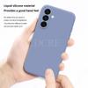 For Samsung Galaxy A17 Case Liquid Silicone Cover Galaxy A17 Case TPU Plain Rubber Phone Protector Case Samsung Galaxy A17 Cover