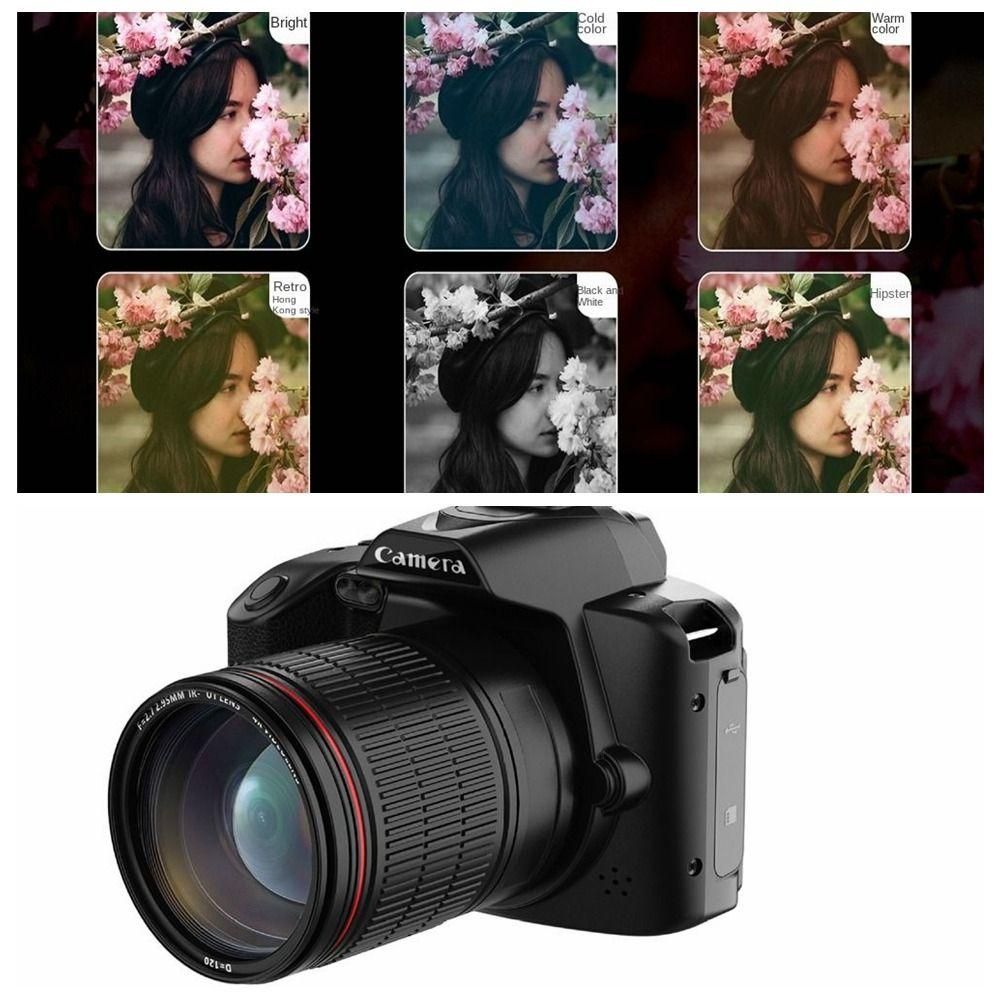 

Цифровая камера 4K Фотокамера D5 Камера ночного видения DSLR Cam Blogger