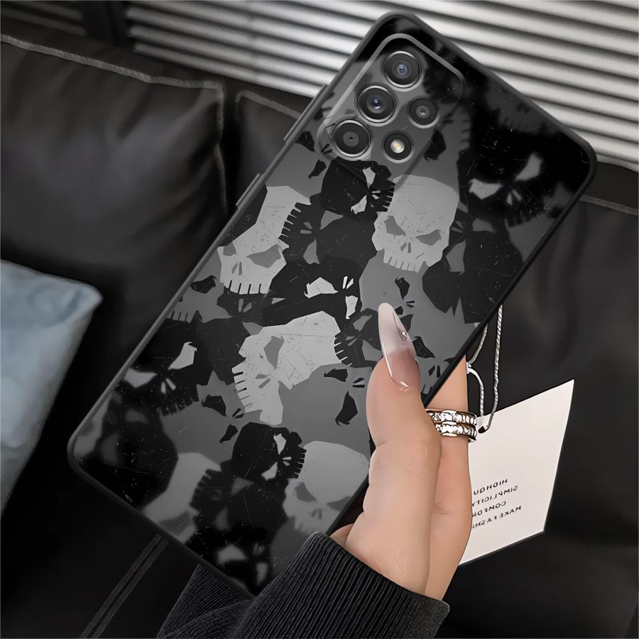 Case for Samsung Galaxy A01 A02 A30 A40 A05 A50 A70 A03 A10 A20 A04 Note 20 Ultra 9 10 A06 Soft Back Phone Cover Camouflage