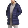Under Armour Solid Color Casual Training Sports Mid-Length Down Jacket Men Outerwear Navy-Blue 1373663-410