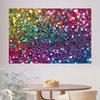 Sfondo Fotográfico Glitter Arcobaleno 2D Scintillio Colorato Sfondo per Feste