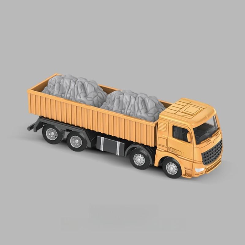 Alloy Excavator Construction Toy For Kids With Inertia Drive And Articulated Joints