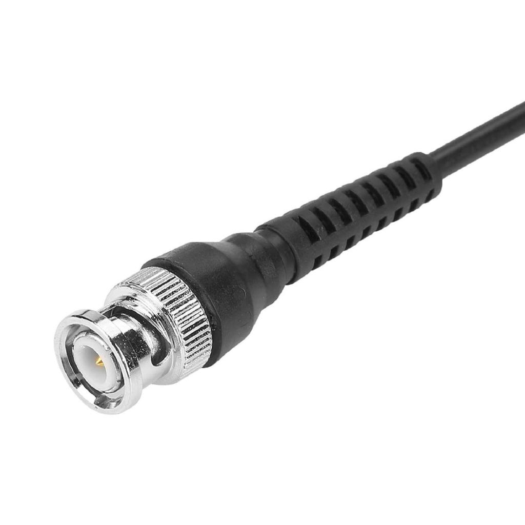 Oscilloscope Probe Connector Set A Pair of Reliable BNC To Double Clip Cables (Each At a Total Length of 120 Cm)