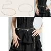 Fashion Faux Pearl Waist Chain With Metal Chain For Summer Womens Party Wear
