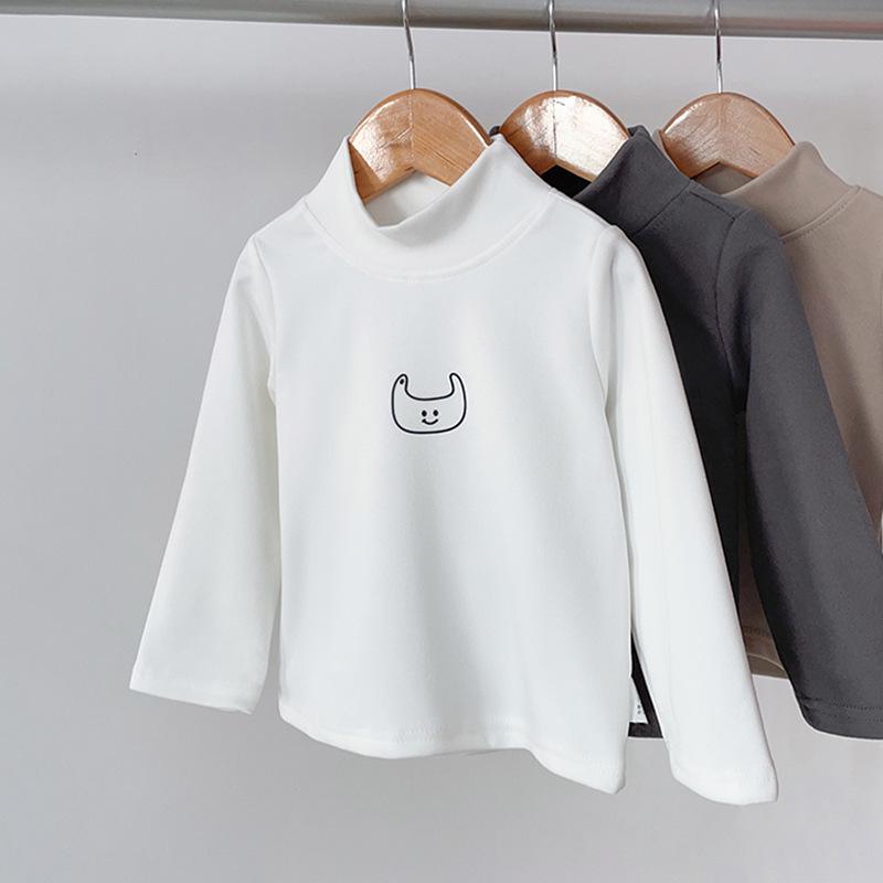 Kinder Fleece Baselayer: Warmes Langarmshirt (270g) für Jungen & Mädchen