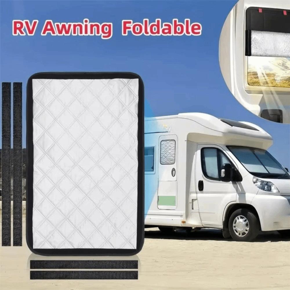 Sun Protection RV Vent Cover Folding RV Skylight Shading Pad Insulating Shade Camping