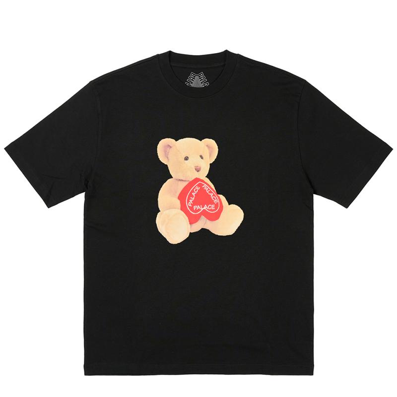Palace Teddy T-Shirt Black Unisex Tops P26TS151