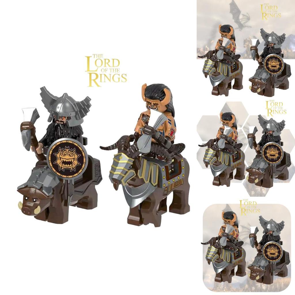 Kompatible Lego Drittanbieterfiguren Gebrauchte Wildes Tier Reittier Soldaten Legion Bausteine