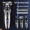 German Electric Shaver: 6-in-1 Multifunctional, Floating Triple Head, Waterproof Men's Beard Razor