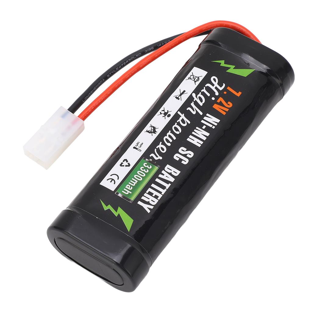 7.2V 3300mAh Rechargeable Lipo Battery High Power Lithium Battery Sturdy Shell for RC Car RC Truck R