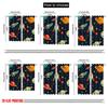 2D flat printing 2pcs Window Curtains Cubes Curtains - Girls Kids Rainbow Versatile Polyester,Without Electricity Birthday Party