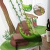 Crocodile Under Tree Tulle Curtains for Living Room Bedroom Window Sheer Curtains Kitchen Balcony Voile Curtains