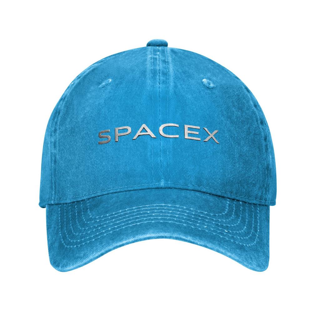Fashion Space X Flight Starship Baseball Caps Men Women Distressed Headwear Heavy Rocket SpaceX Logo Outdoor Workouts Soft Hat