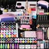 Kit Unghie Acriliche Set Completo Polvere Cristallo Liquido Monomero Gel per Estensione Gel Costruttore UV Lime per Salone Professionale Starter