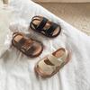 Baby Shoes 6-12 Months Girls' Squeaky Shoes Boys' Walking Shoes 1-2 Years Old Soft Sole Non-slip Beach Sandals