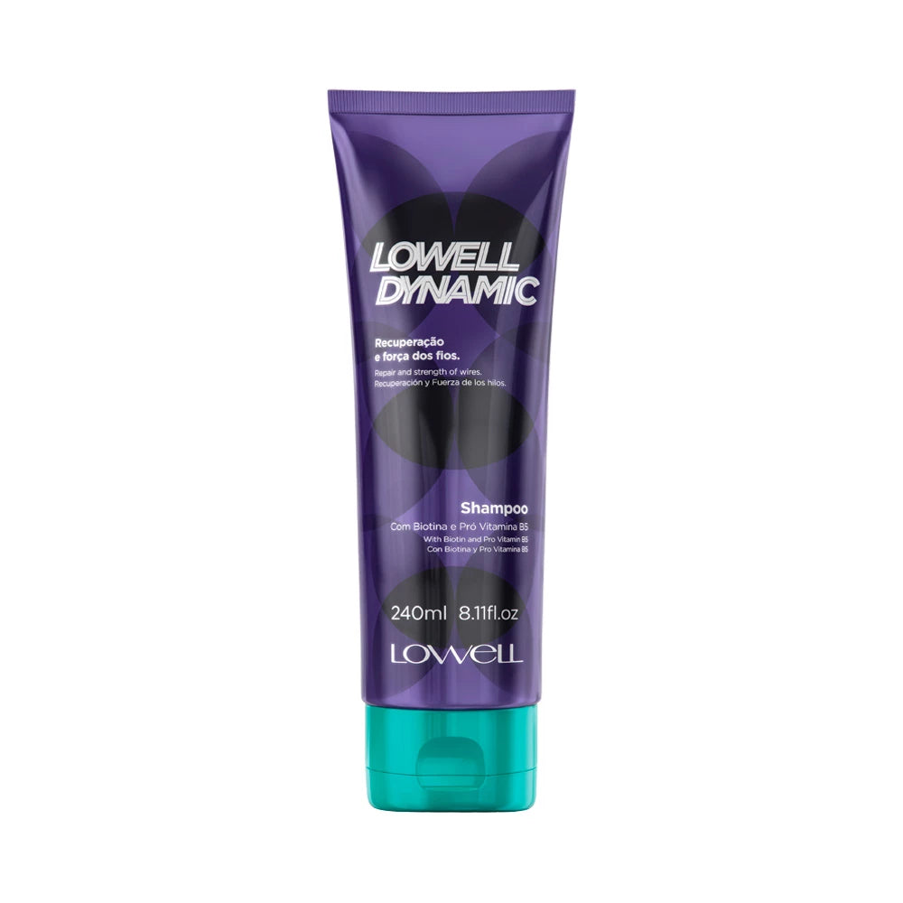 Shampoing Lowell Dynamic 240 ml – Renforcement et contrôle du sébum