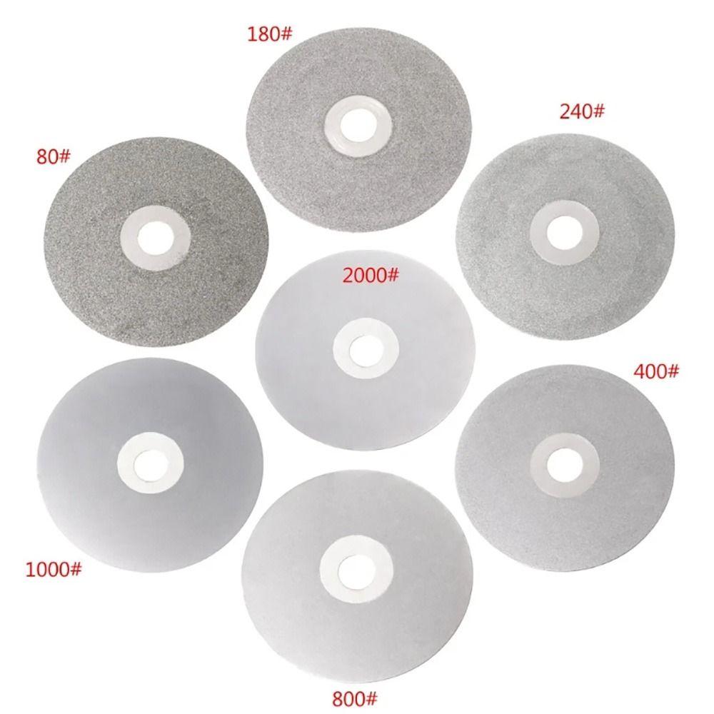 1Pcs Diamond Coated Diamond Grinding Disc 80-3000Grit Abrasive Disc Grinding Wheels 4inch 100mm Woodworking Tool