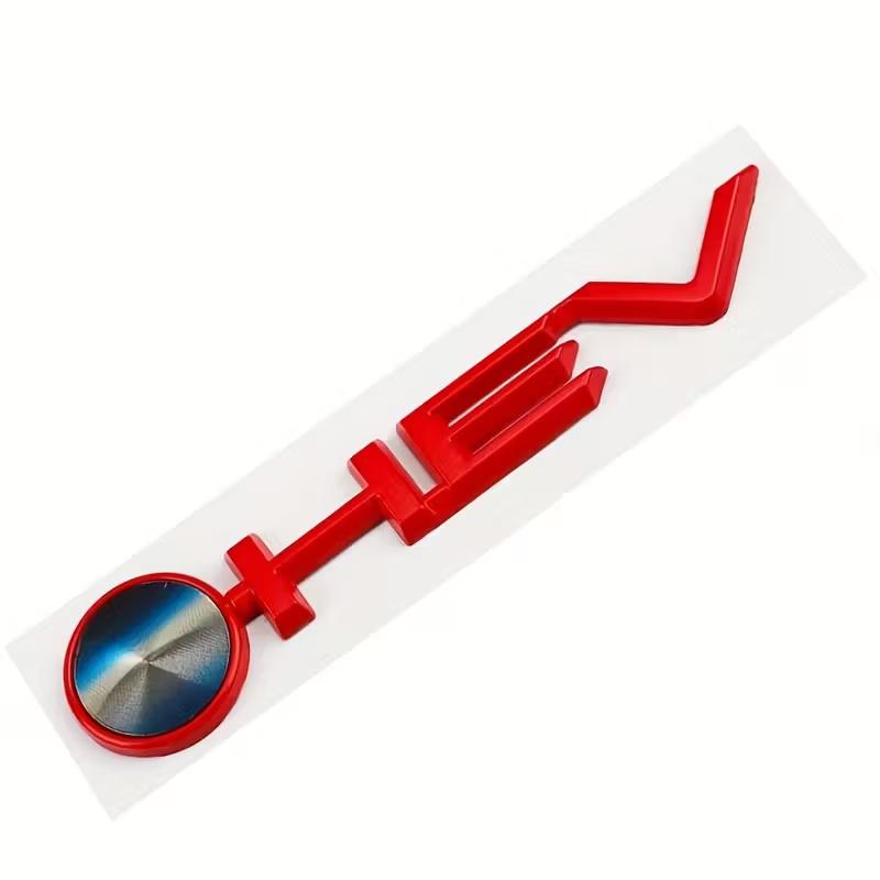 1 Stück 3D Metall HEV Logo Auto Kofferraum Emblem Plakette Aufkleber für C-amry H-ighlander G-ranvia S-ienna A-valon Zubehör