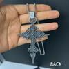 Personalized Retro Gothic Skull Pendant Necklace - European American Fashion Jewelry