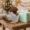Chubby Round Stuffed Bird Doll Realistic Soft Simulation Sparrow Doll  Desktop Pets