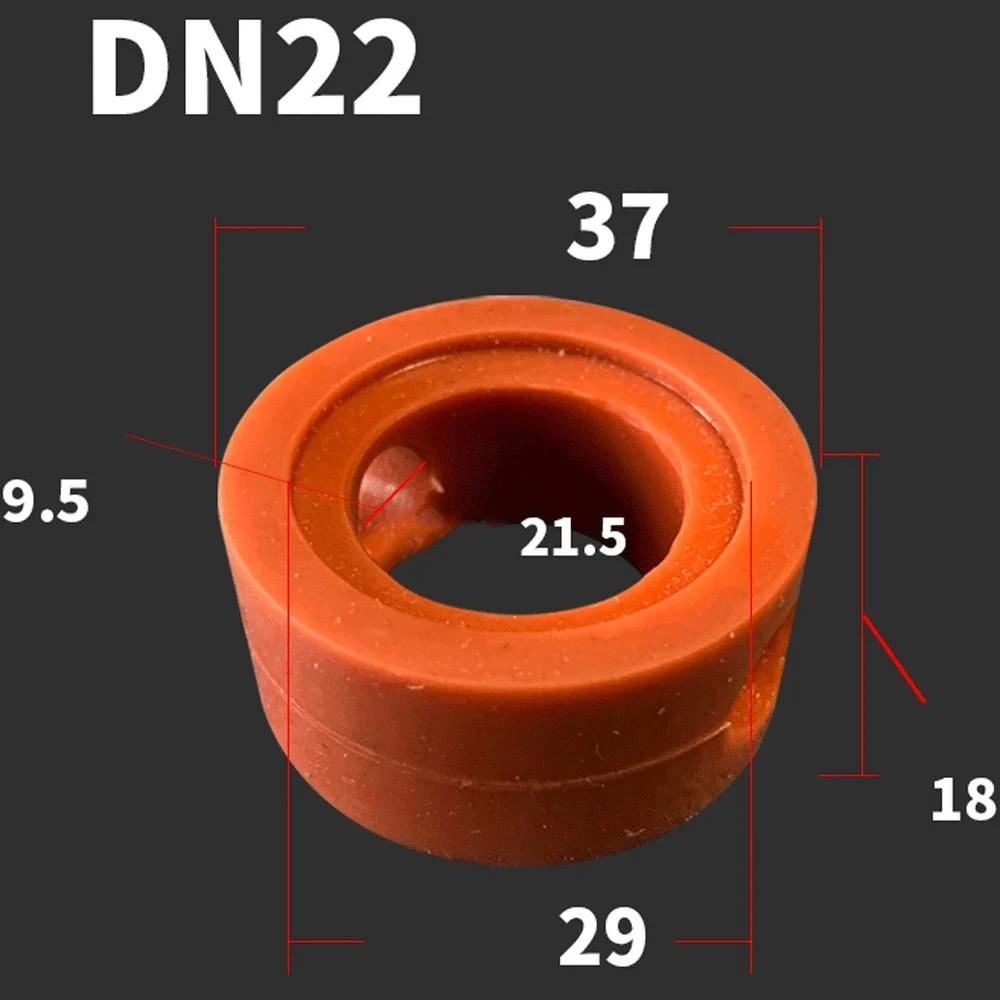 Red 29/38/63/76/89mm DN22/25/32/40/50/65/80/100/125/150VQM Food Grade Sanitary Slicone Seal Gasket Butterfly Valve Homebrew