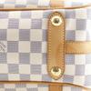 LOUIS VUITTON Stresa GM Tote Bag N42221 White Damier Azur Canvas Women Used