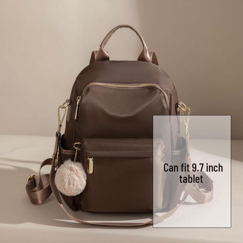 2025 Women's Oxford Cloth Backpack: New Korean Style, Versatile, Fashionable, Large Capacity, Anti-Theft Schoolbag