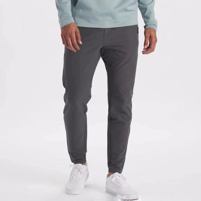 Tights for Menn Cargo Bukser Joggebukser Herrebukser Nye Arbeidsbukser for Menn Vevd Stoff Avslappede Tynne Is Silke Bukser