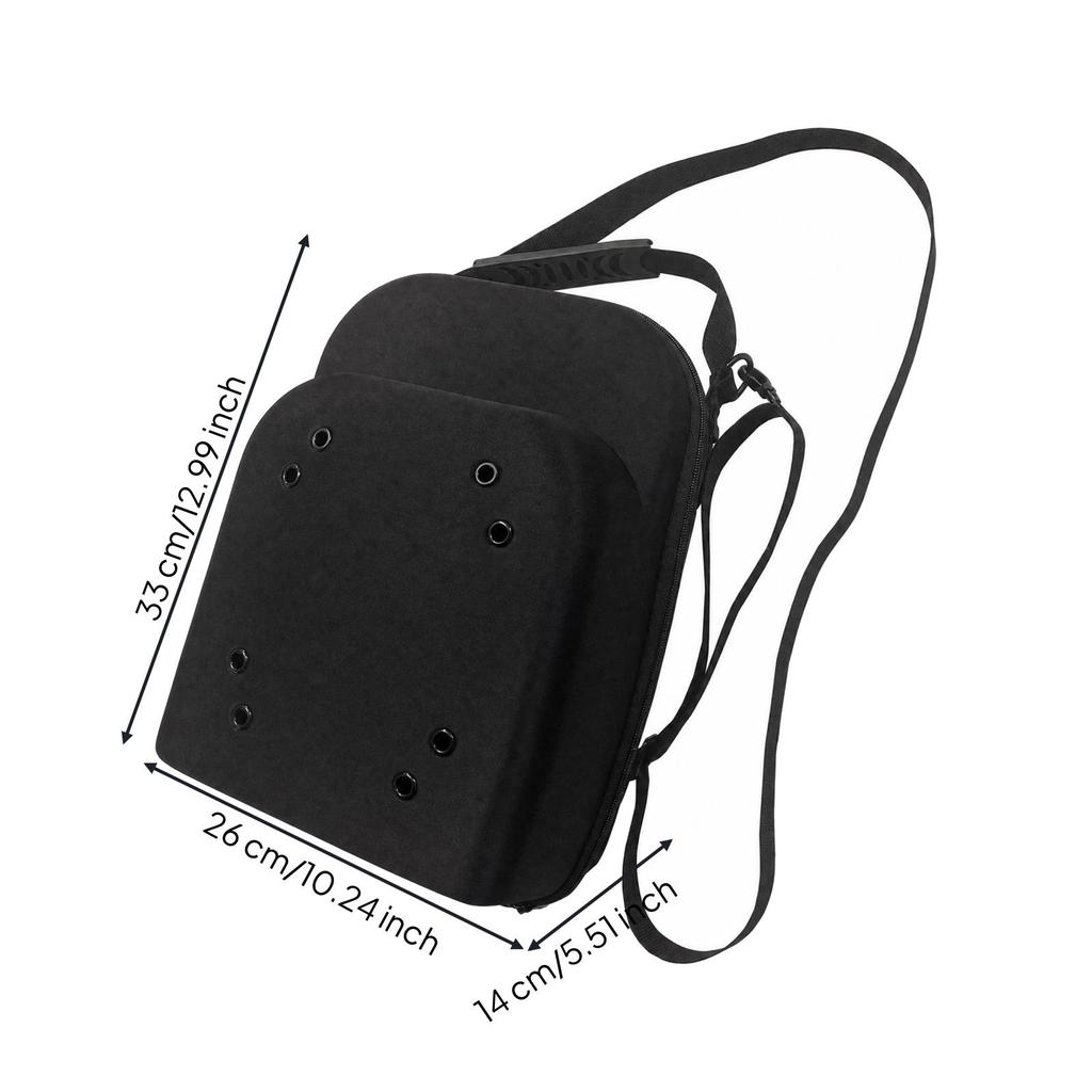 EVA Hat Storage Case Safeguarding with Carrying Handle Structured for Commuters,