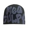 New Cross-border Winter Toque Beanie Cow-pattern Jacquard Warm Short-style Knitted Wool Unisex Street Style Hat