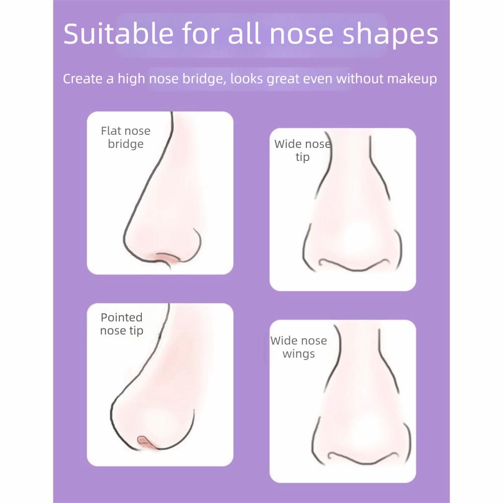 10/30/50Pcs Adjustable Nose Shaping Sticker Memory Keel Nose Up Lifting Tape Beauty Tools
