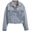 Levis X Beyoncé Collaboration Paisley Rhinestone Pattern Loose Denim Jacket Women Jackets A9456-0005