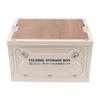 Collapsible Camping Storage Box Pulley Design Waterproof 5 Sides Opening Camping Folding Storage Bins for Car Outdoor