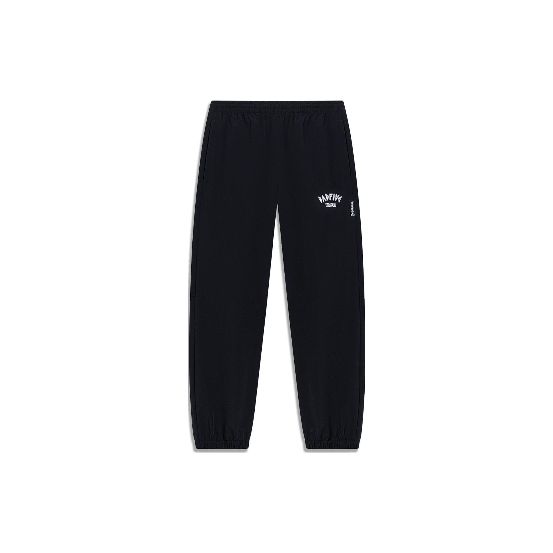 Li Ning BADFIVE Трикотажные спортивные штаны Мужские Черные Умеренные Другие AYKT199-2 M