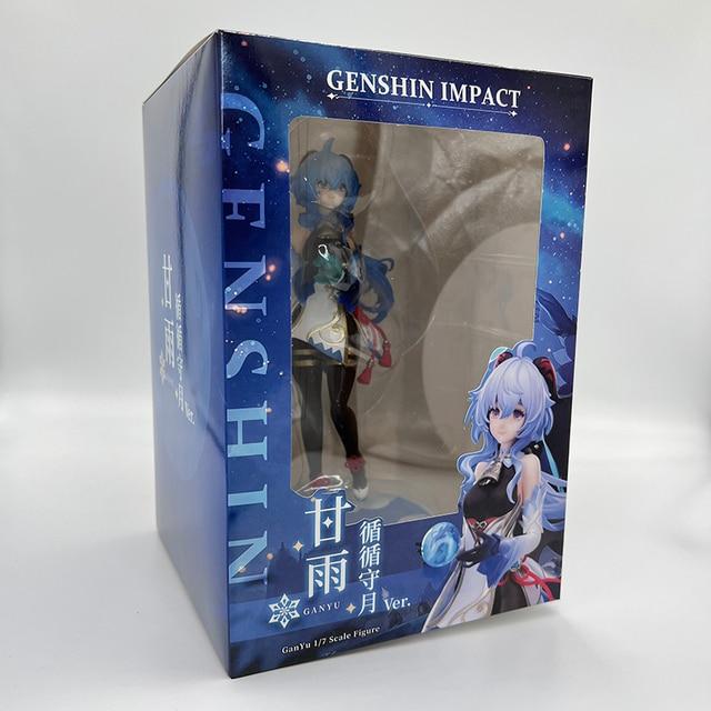 Gunnhildr Genshin Impact Anime Figure Ganyu /Eula Action Figure Paimon /Klee /Keqing Figurine Collection Model Doll Toys